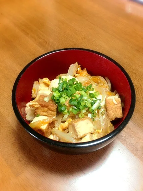 厚揚げで親子丼♪|ひよさん