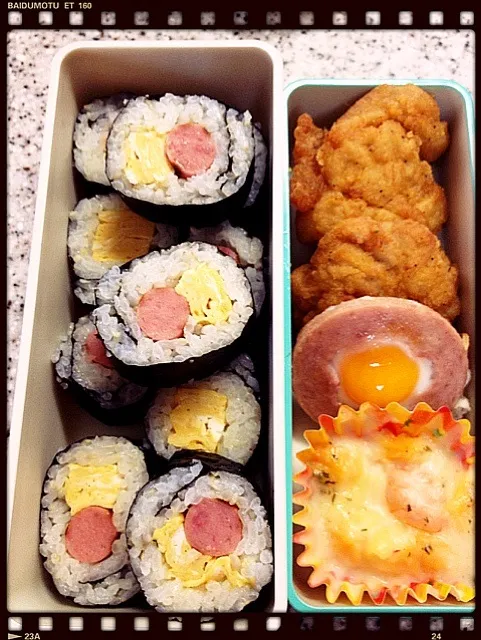 Snapdishの料理写真:娘のお弁当|えみちさん