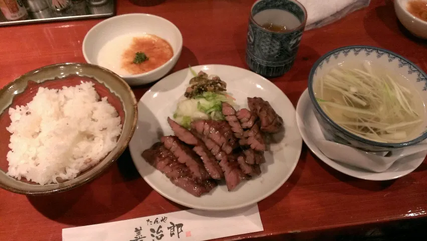 たんや善治郎(仙台):牛タン定食|つーさん