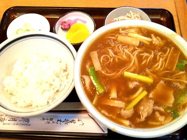 カレー南蛮定食|yさん