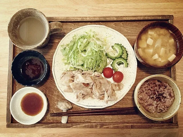 定食風お昼ごはん|りささん