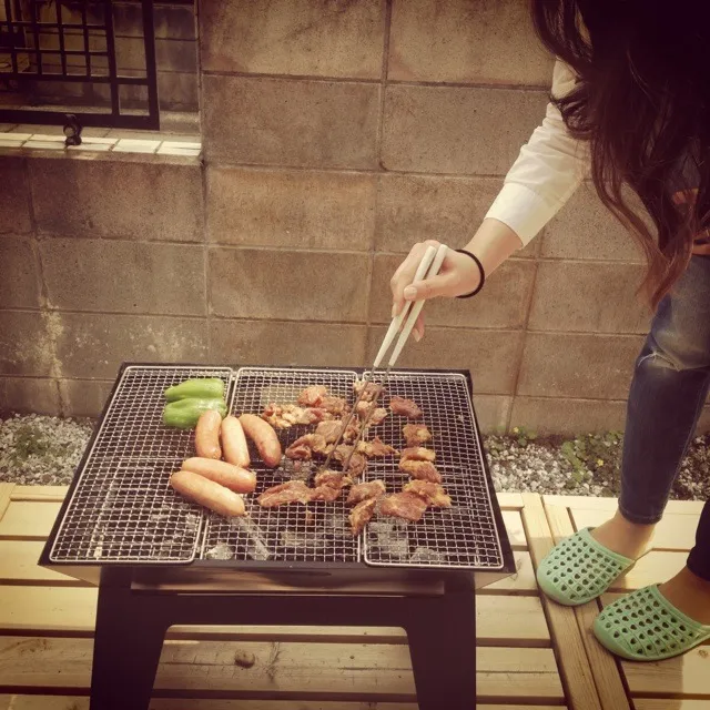 4/29 BBQ😳|ズッキーさん