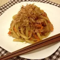 冷蔵庫整理〜 冷凍うどんde簡単焼うどん☆|nozomiさん