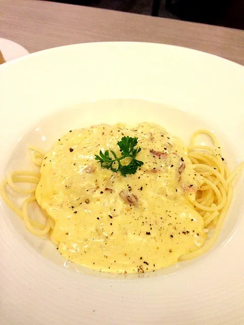 Yummy Spaghetti Cabonara!|Preechayaさん