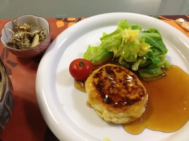 豆腐ハンバーグ|うーやんさん