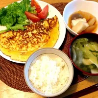 Snapdishの料理写真:オムレツ( ´ ▽ ` )ﾉ|sachiyoさん