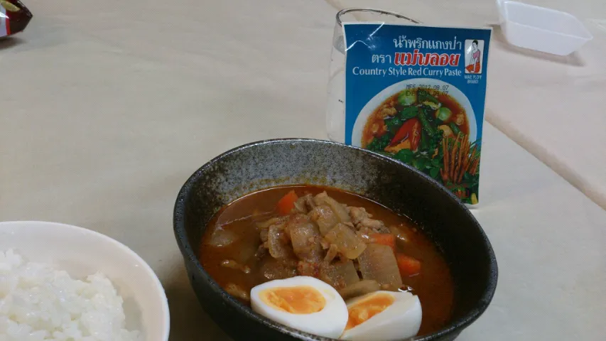 country style red curry|タケさん