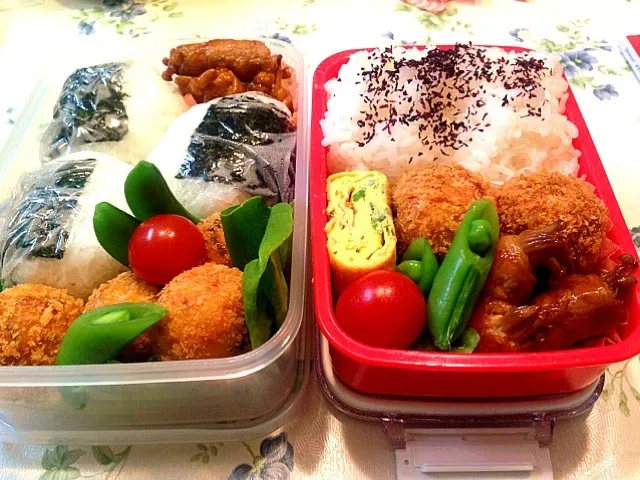 Snapdishの料理写真:5月1日お弁当|ももよーさん