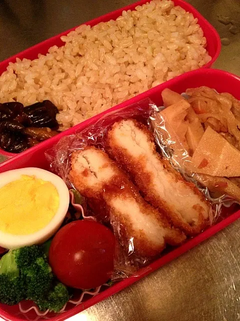 蟹クリームコロッケ弁当☆|くうさん