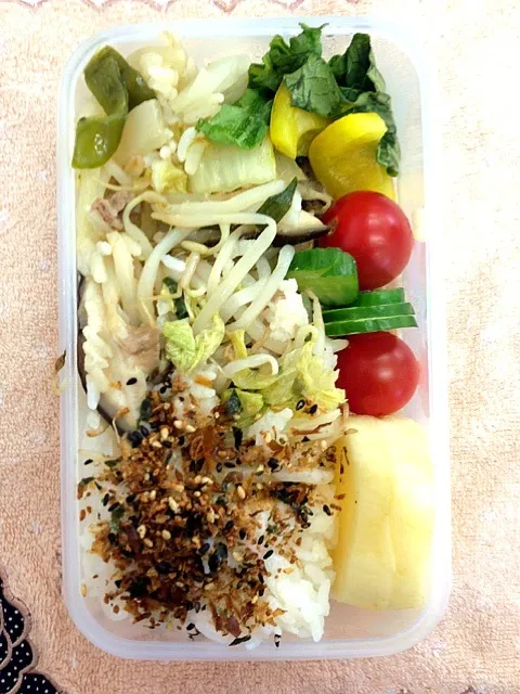 お肉お野菜蒸し弁当|れいさん