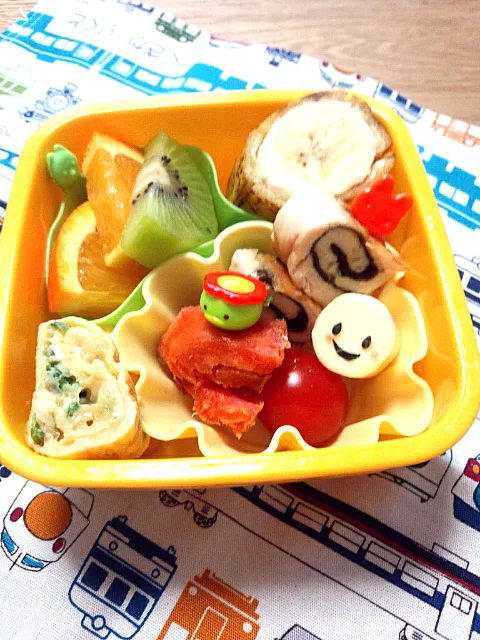 Snapdishの料理写真:おかずだけの日弁当|akikkoさん