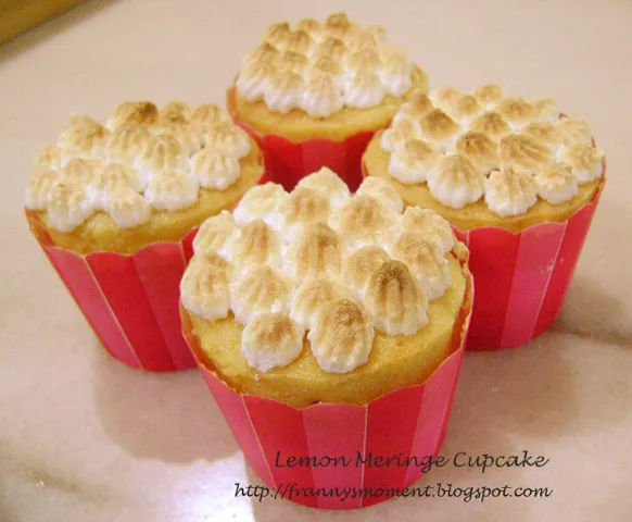 Lemon meringue cupcake|Frannyさん