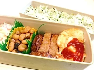 今日の旦那さんお弁当❤|し〜ぽん☆さん