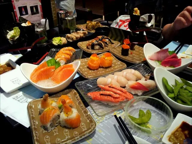 ala carte Japanese buffet @ Sushi One, Tsim Sha Tsui|genさん