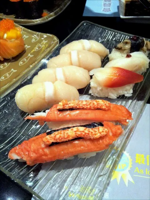 Assorted sushi @ Sushi One, Tsim Sha Tsui, HK|genさん