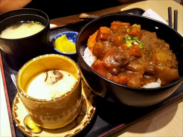 Snapdishの料理写真:curry katsu don set|genさん