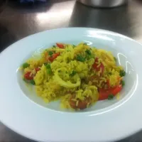 Squid and prawn  paella|colin kimberさん