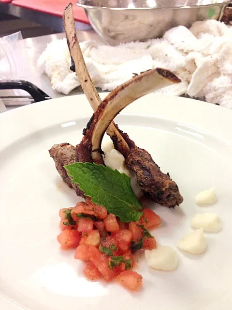 Rack of lamb/tomato chutney|Edgar Rodriguezさん