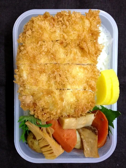 Snapdishの料理写真:100均ブラザーズ、本日のお弁当|グラコロさん