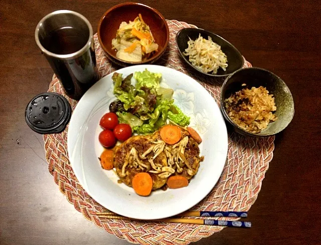 お昼ごはん♡お豆腐ハンバーグ♡|_y_u_k_1_さん