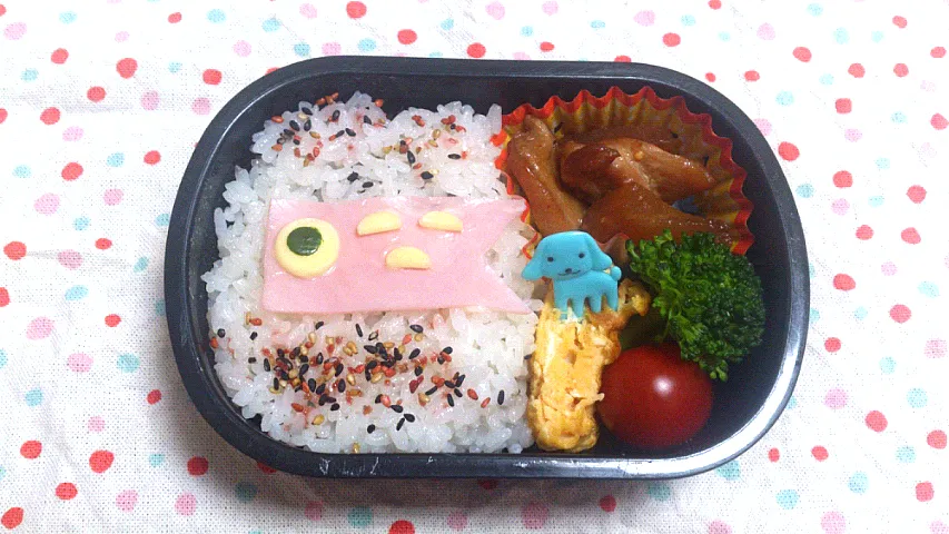 簡単！こいのぼり弁当|まんまるぷりんさん