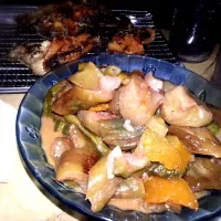 Pinakbet and fried tilapia|Apple Herreraさん