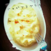 Snapdishの料理写真:じゃかマヨグラタン|しょうこさん