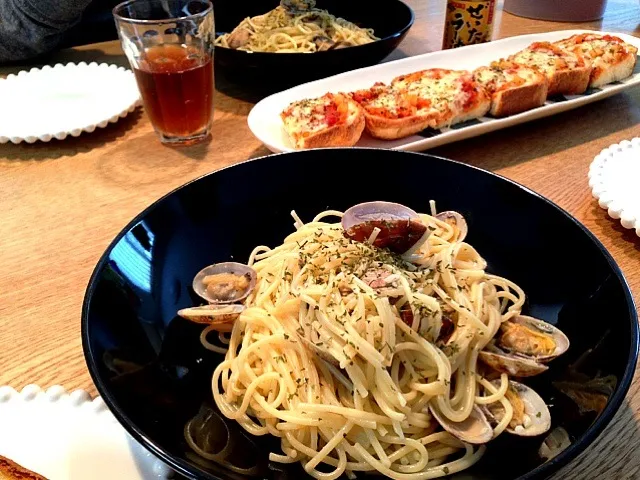 昼食   スパゲティ ボンゴレ|きょうこさん