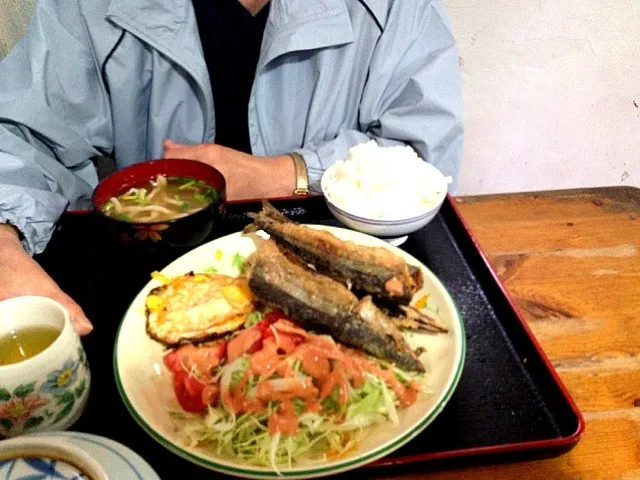 秋刀魚フライ定食‼NOW‼|dabasyuさん