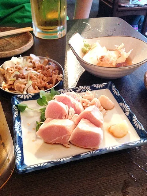 Snapdishの料理写真:地鶏たたき|maruruさん