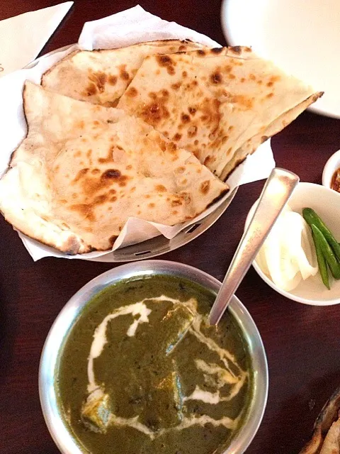 roti and sag paneer|Cloudy Gさん