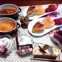 スライスチーズでチーズスフレケーキ(^_^)/|ちゃおさん