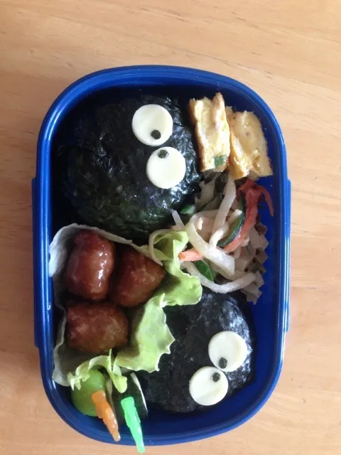 まっくろくろすけお弁当|あやかさん