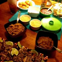 Pork Carnitas with rice and gondules|tammy hayesさん