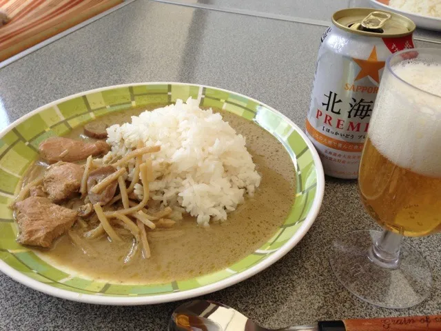 キャンプめし〜イエローカレー|こうじさん