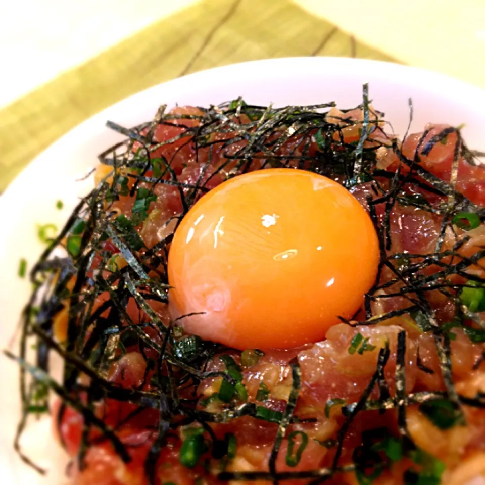 マグロなめろう丼♪|うっちーさん