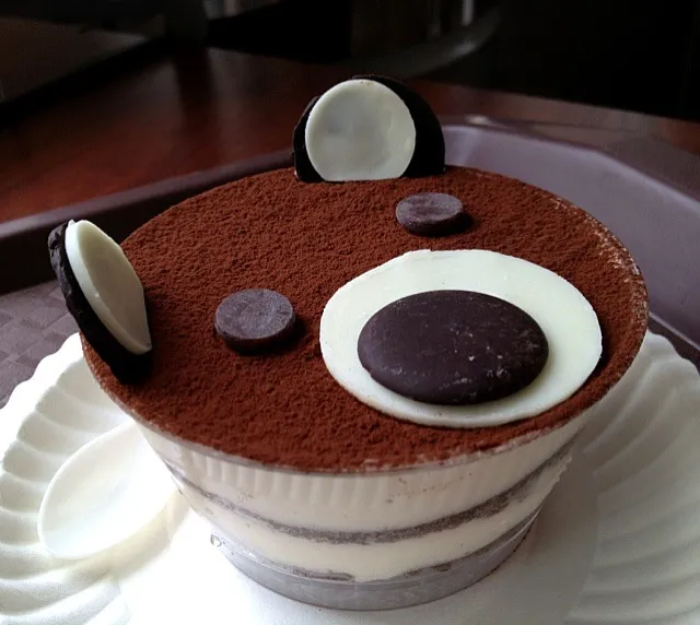 Snapdishの料理写真:Bear tiramisu~|Elaineさん