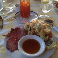 Prime rib and tempura|Ty Akiさん