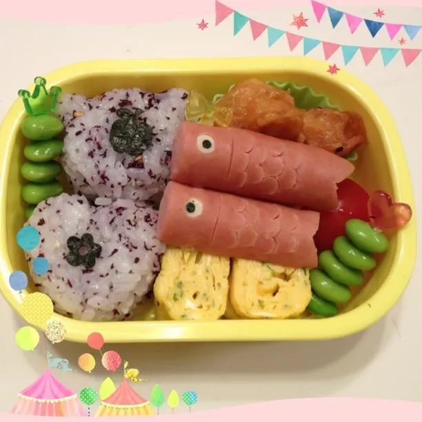 こどもの日のお弁当|のんちさん