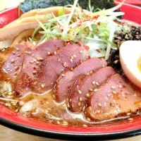 旭川市、麺屋 秘蔵 のかもみそラーメン|おりやんさん