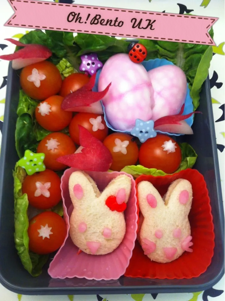 Snapdishの料理写真:Easter Bunny Bento|Keith Strattonさん