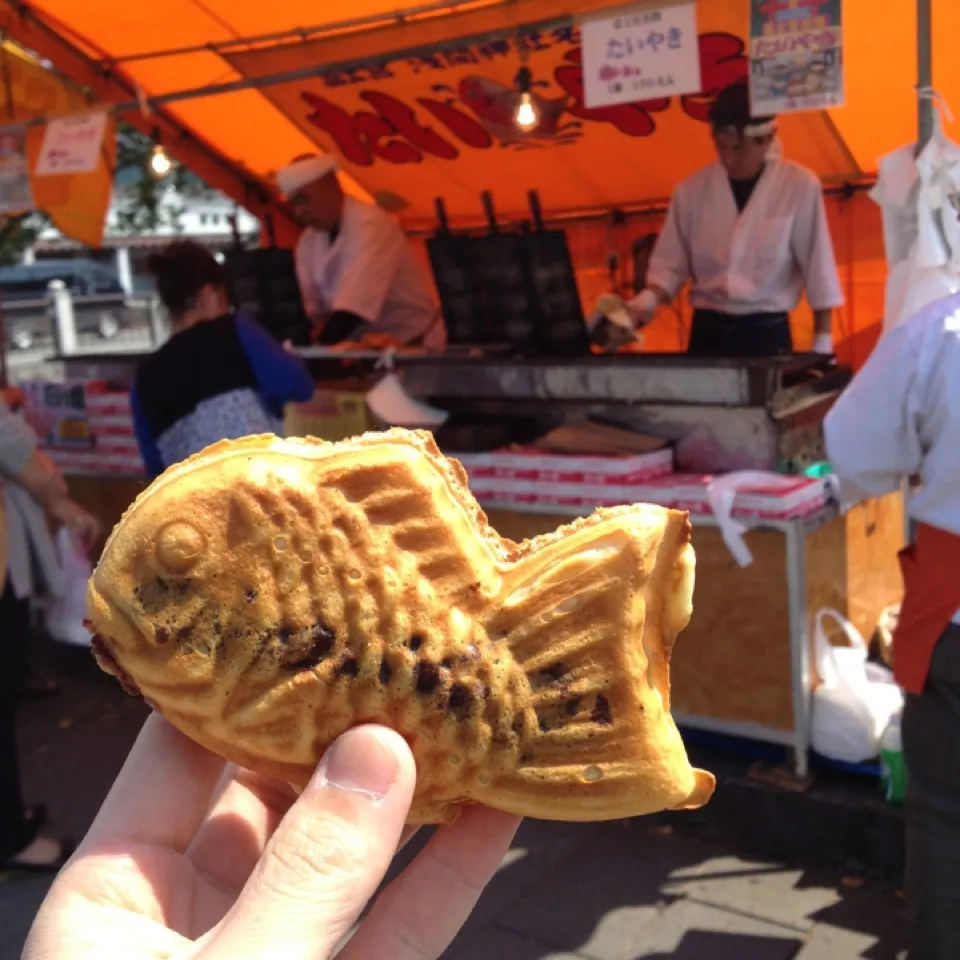 お祭りの美味しいたいやき♬|翔生さん