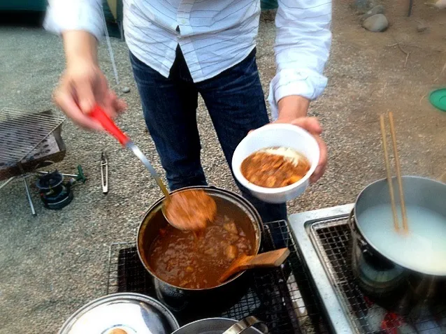 Snapdishの料理写真:カレーうどん|taka-chanさん