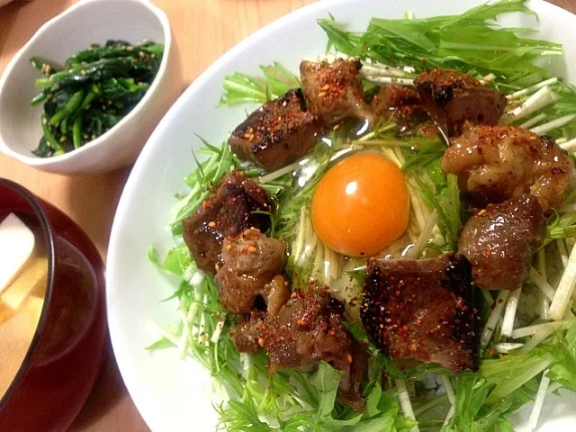 Snapdishの料理写真:焼き鳥丼♪|machikoさん