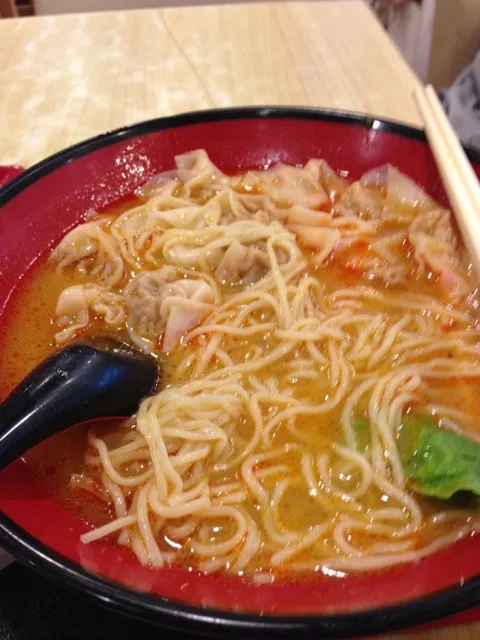 Snapdishの料理写真:沙爹云吞面|Cathyさん