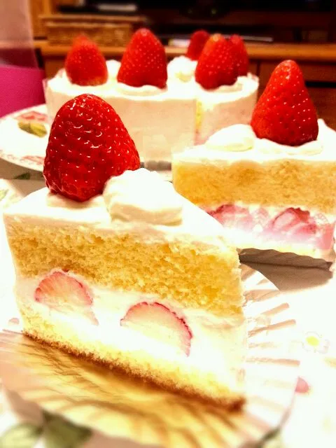 我が家のショートケーキ★|ちはるさん