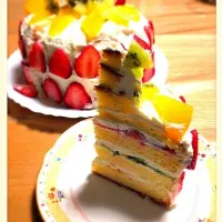 Snapdishの料理写真:フルーツケーキ|locoさん