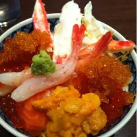 Snapdishの料理写真:小樽で海鮮丼！|しおさん