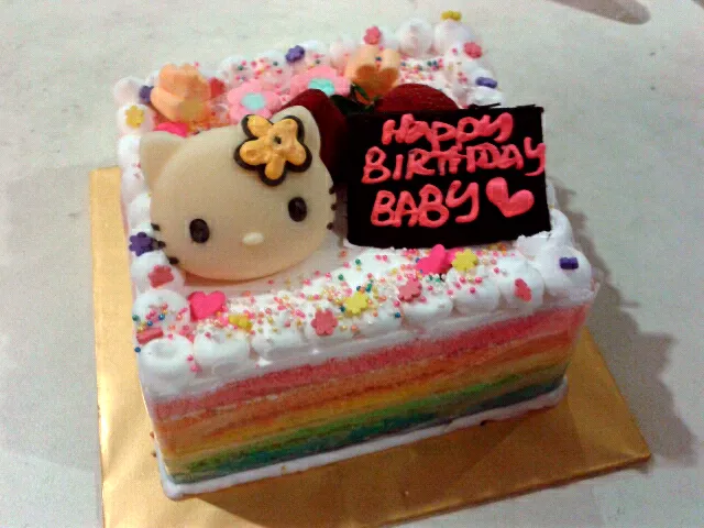 rainbow cake|Derbie Wongさん