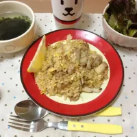 Snapdishの料理写真:チャーハンセット|あやきちさん